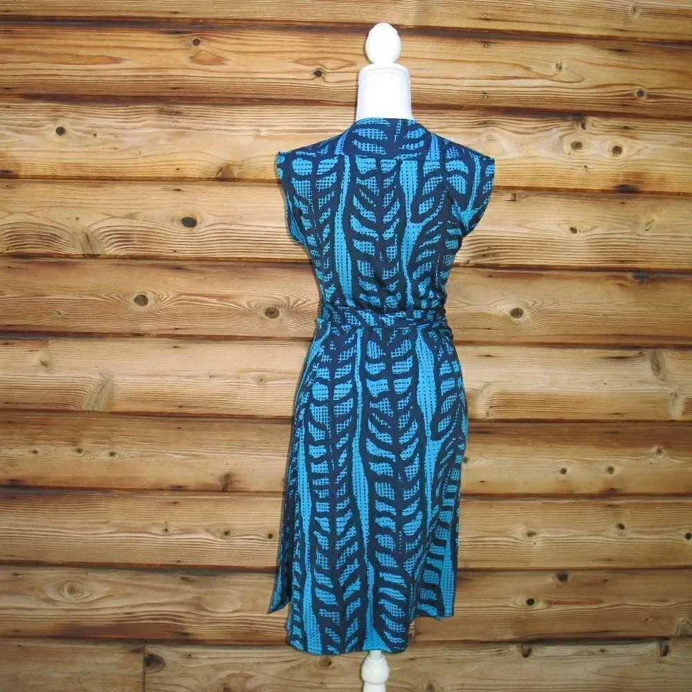 Tory Burch Silk Jersey Full Wrap Dress